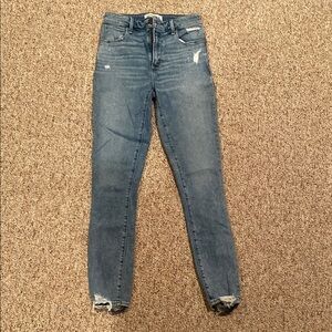 Abercrombie skinny hi rise jeans